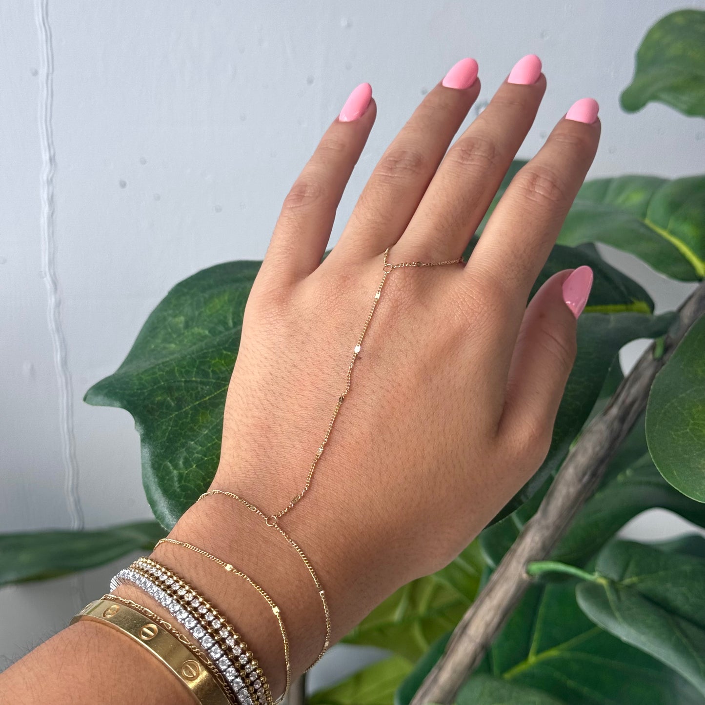 golden hour - double hand chain