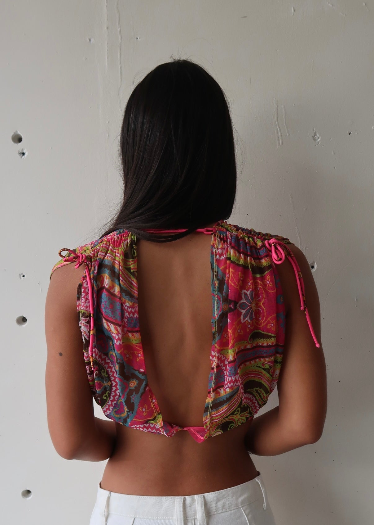 Bandana Crop Top