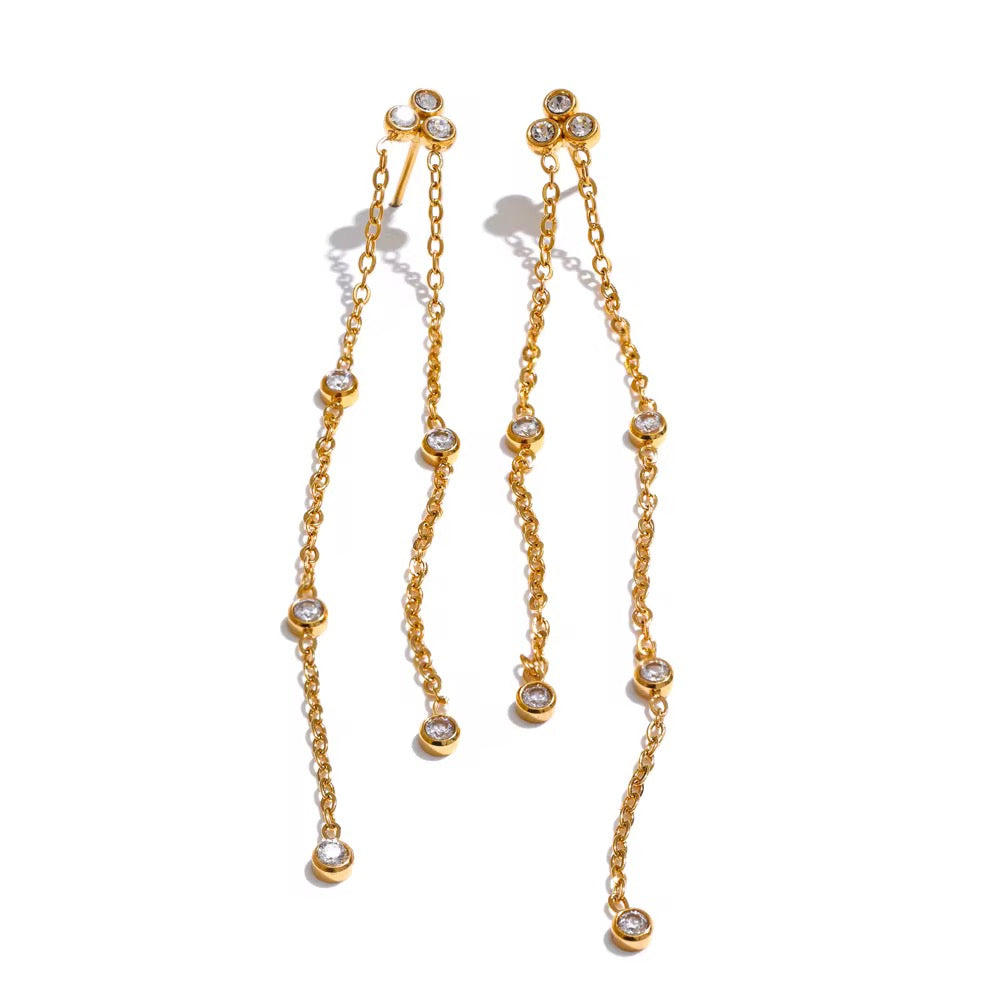 celeste crystal earrings