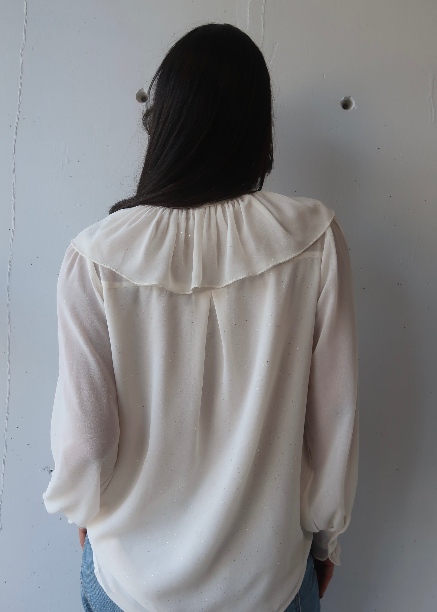 chloe chiffon shirt