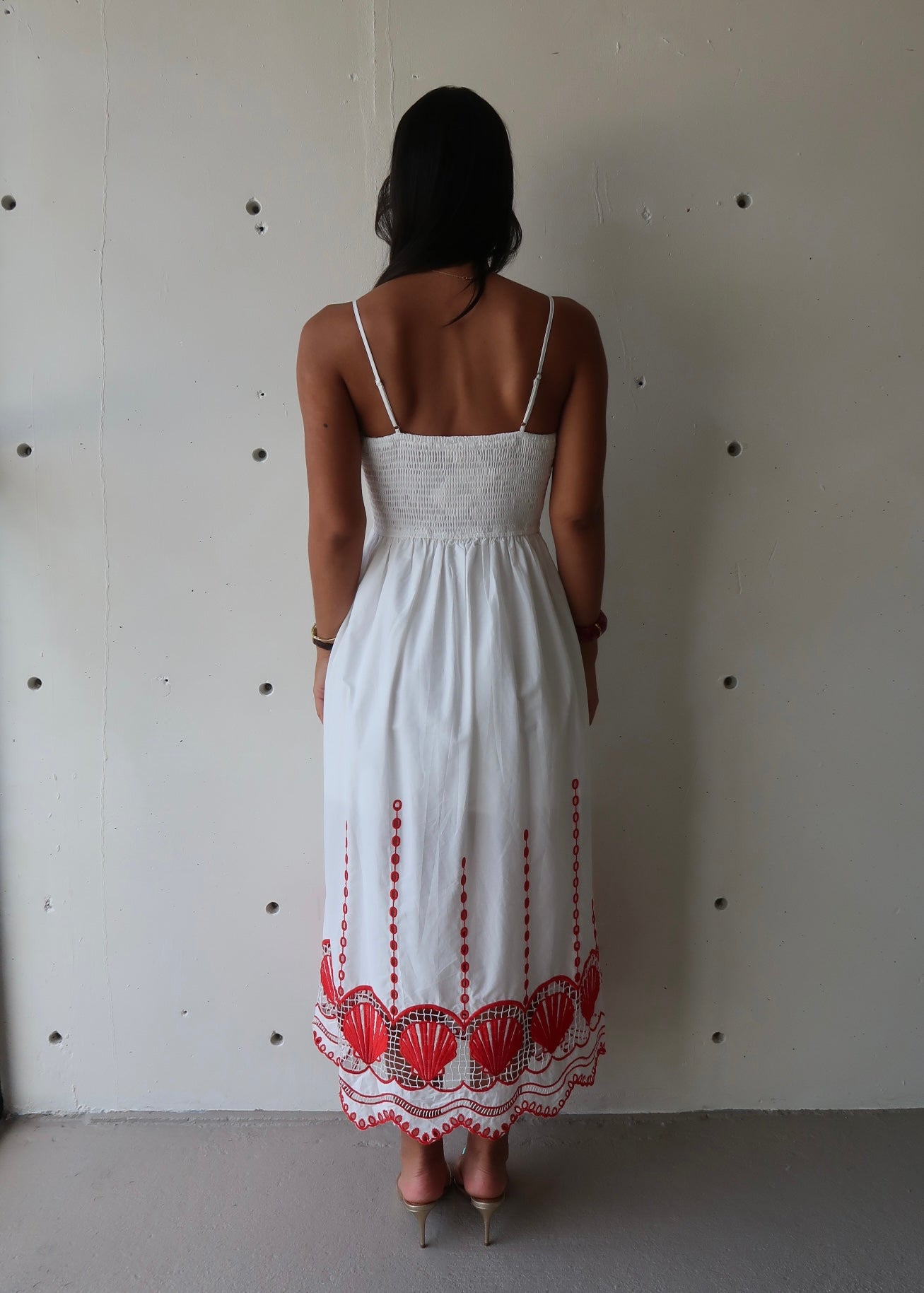 Maris Embroidered Dress