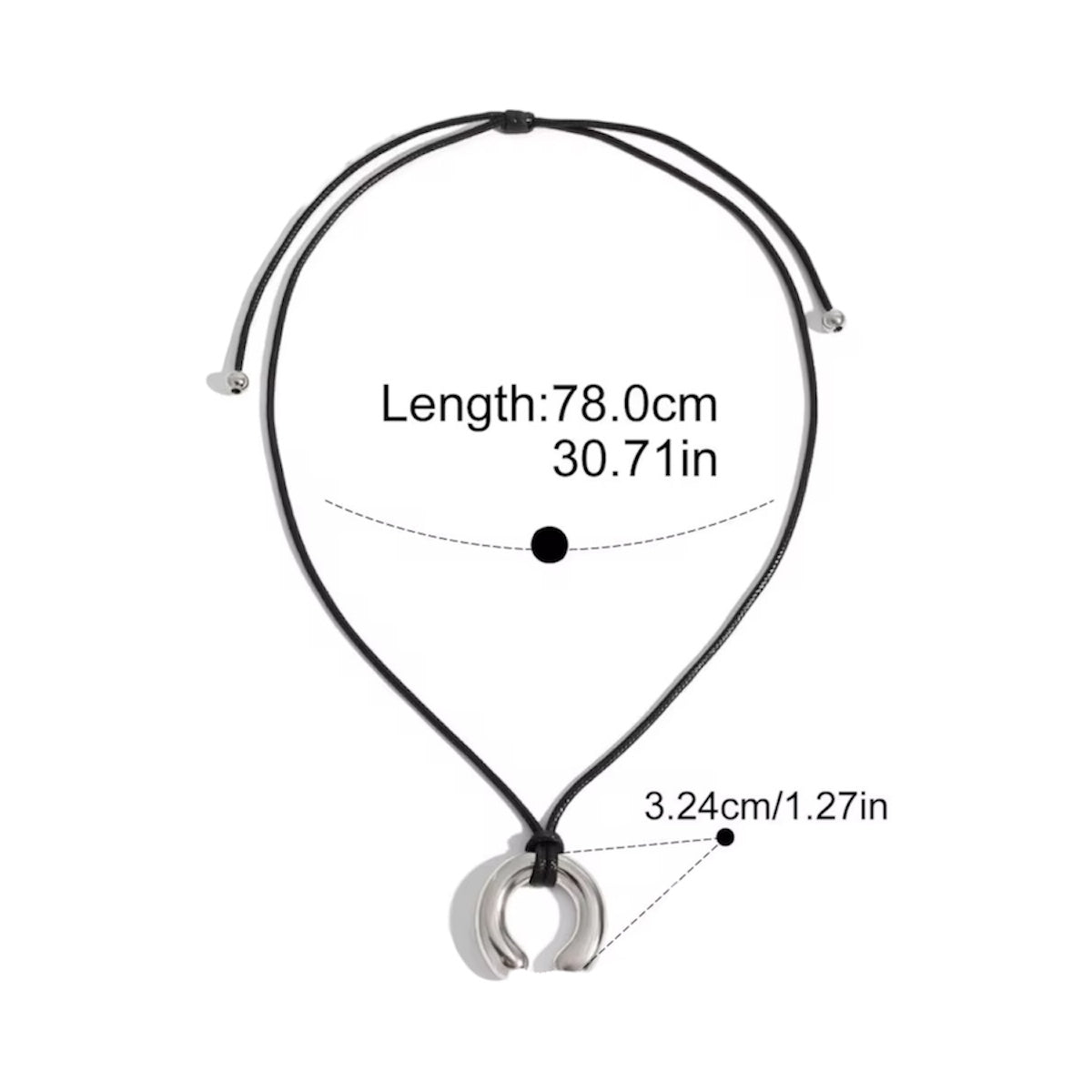 Willow Necklace - Silver