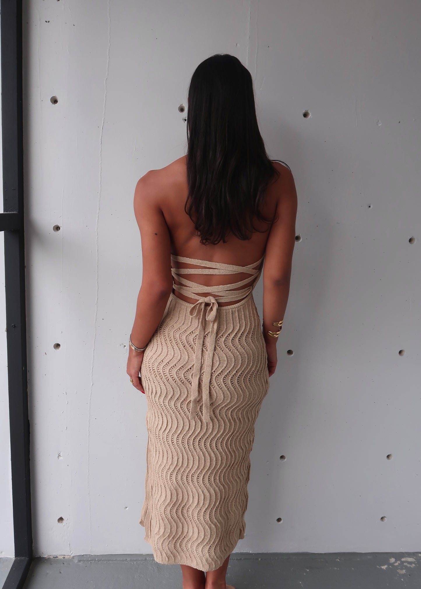 Naya Open Back Dress