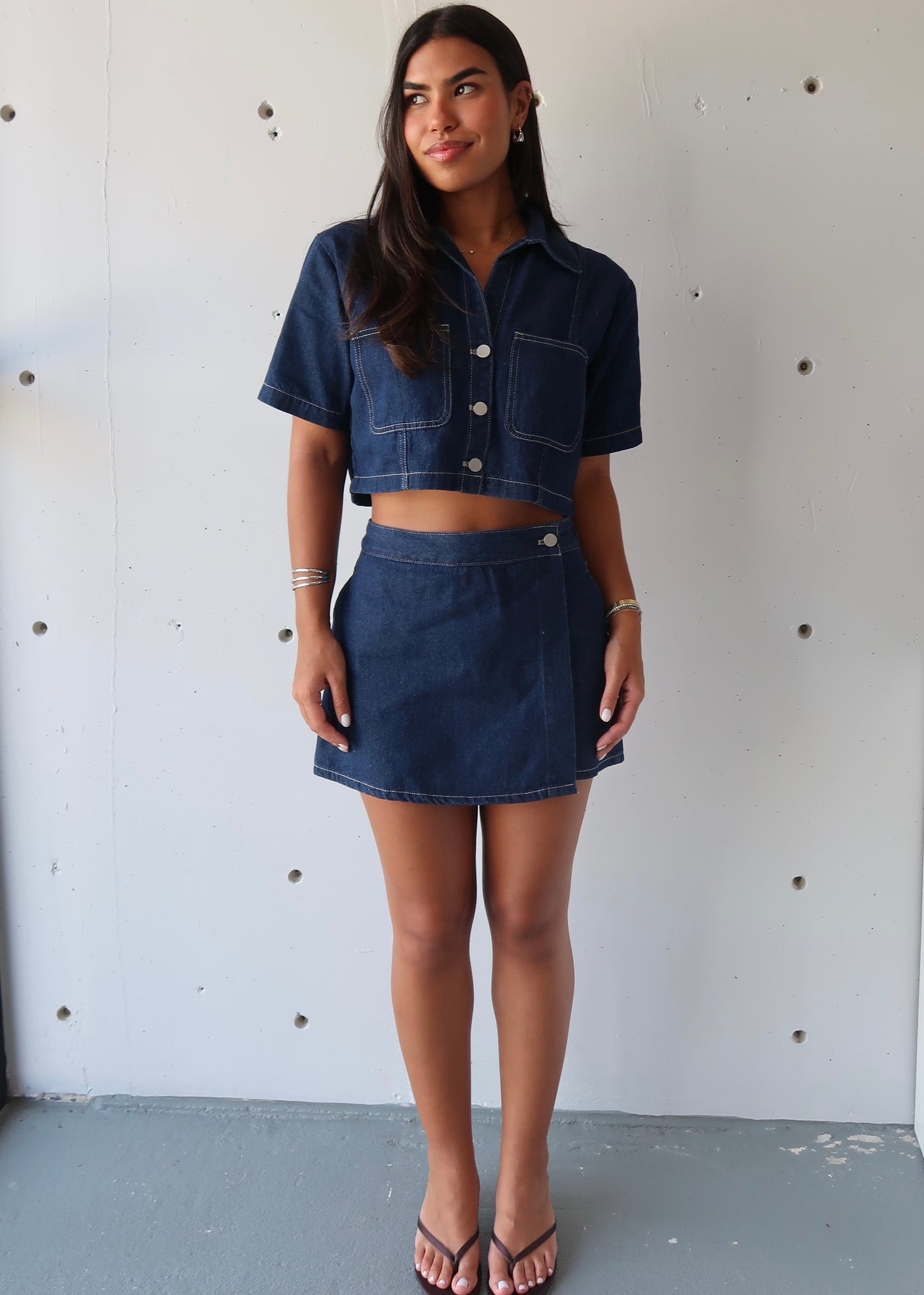 Lina Denim Set