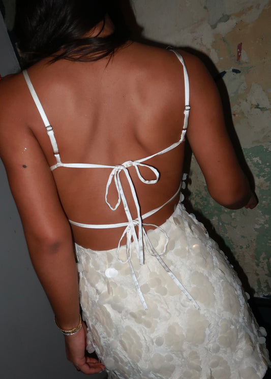 Celestia Open Back Dress