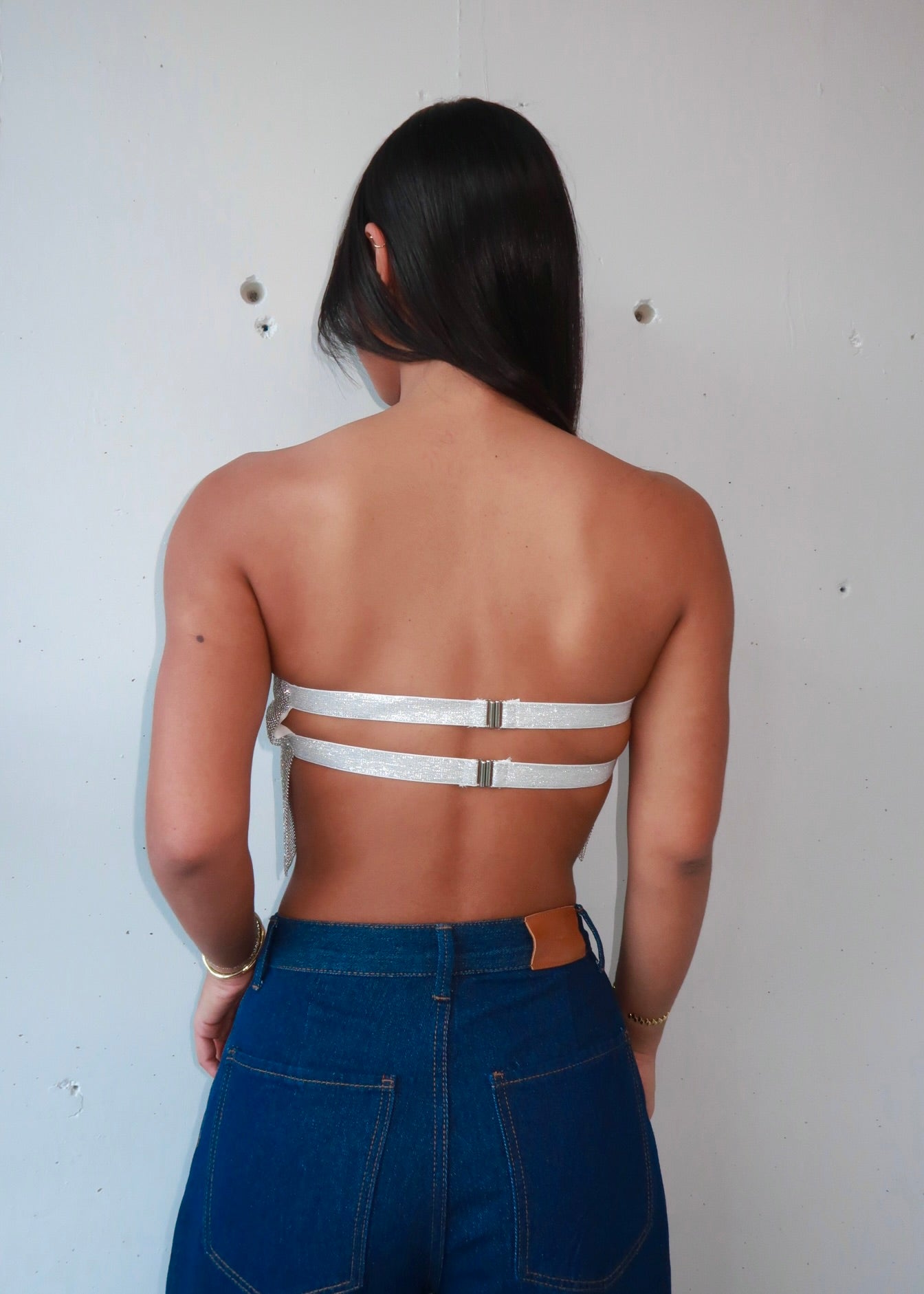 Alias Rhinestone Tube Top