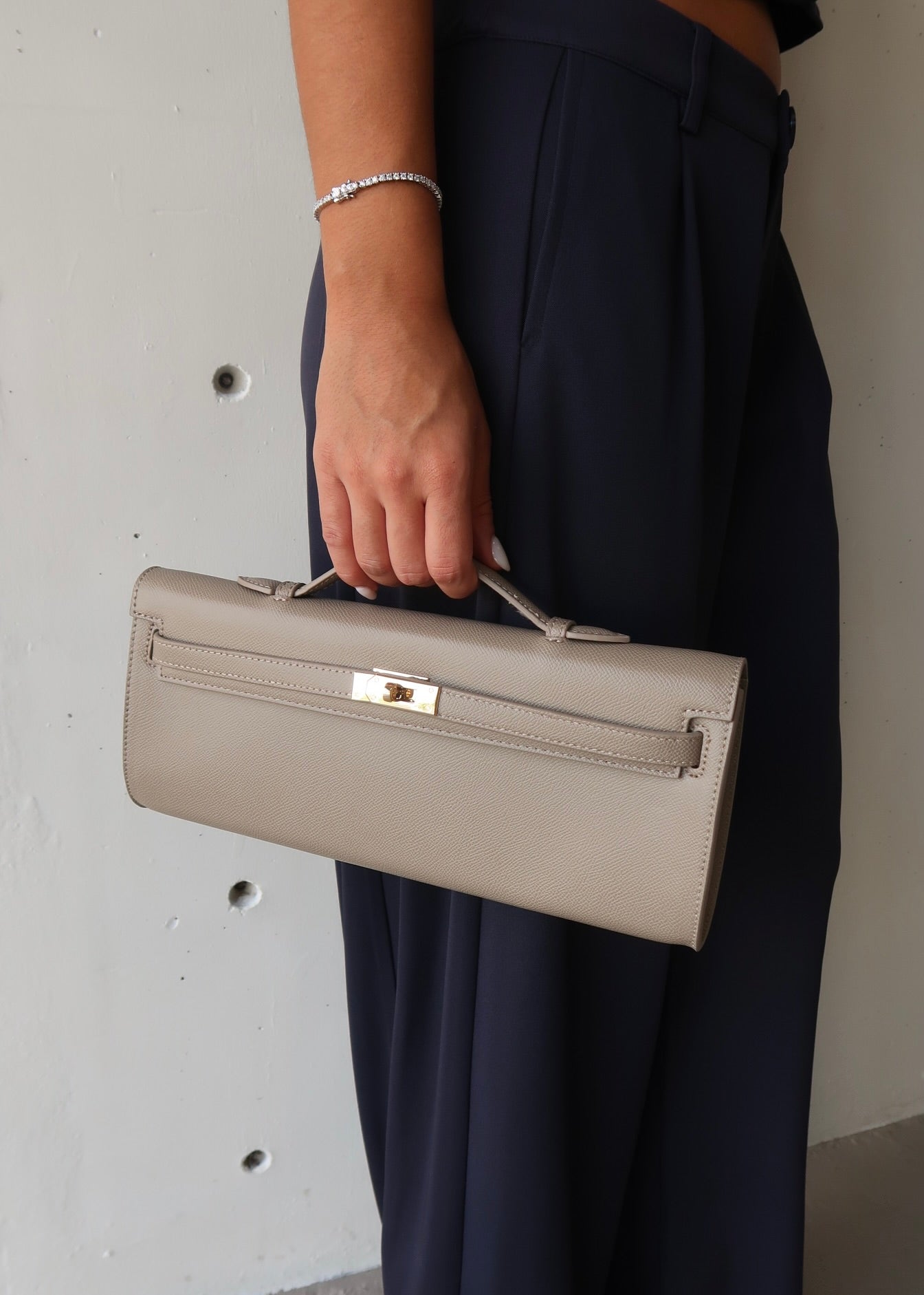 Zaira Taupe Bag