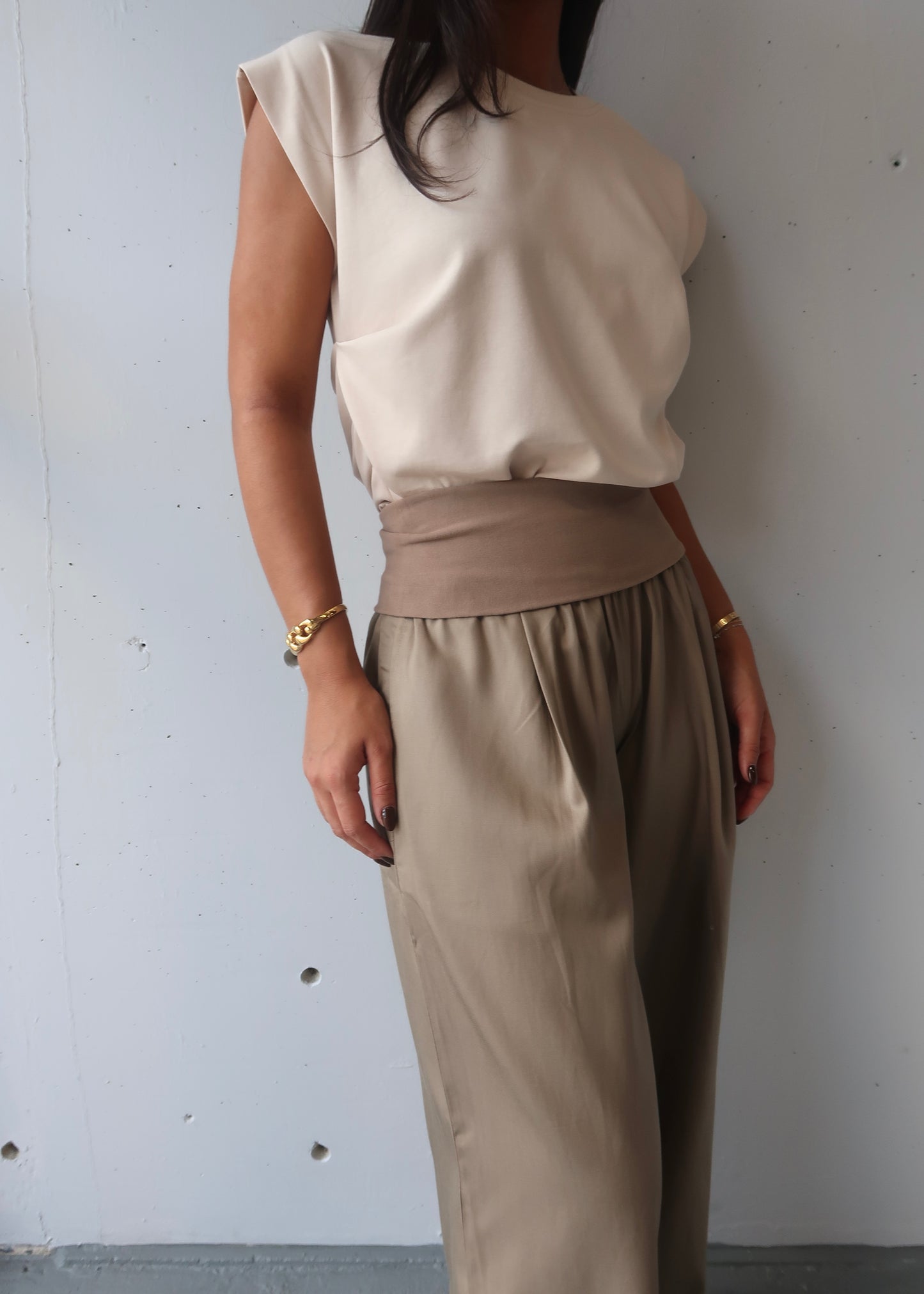 nerida top beige