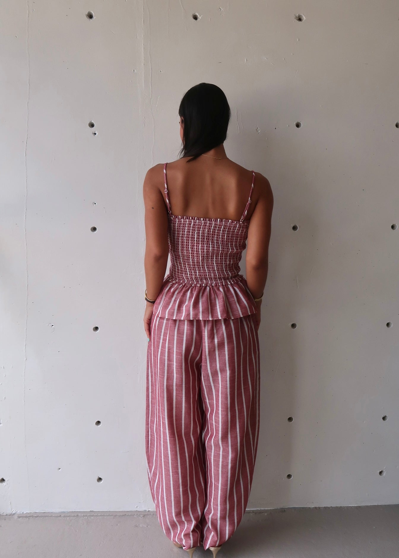 Mara Stripes Pant Set