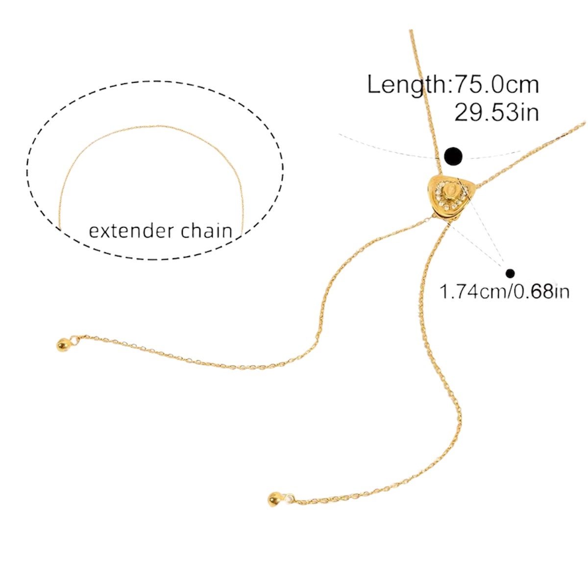 Lacie Cowboy Necklace