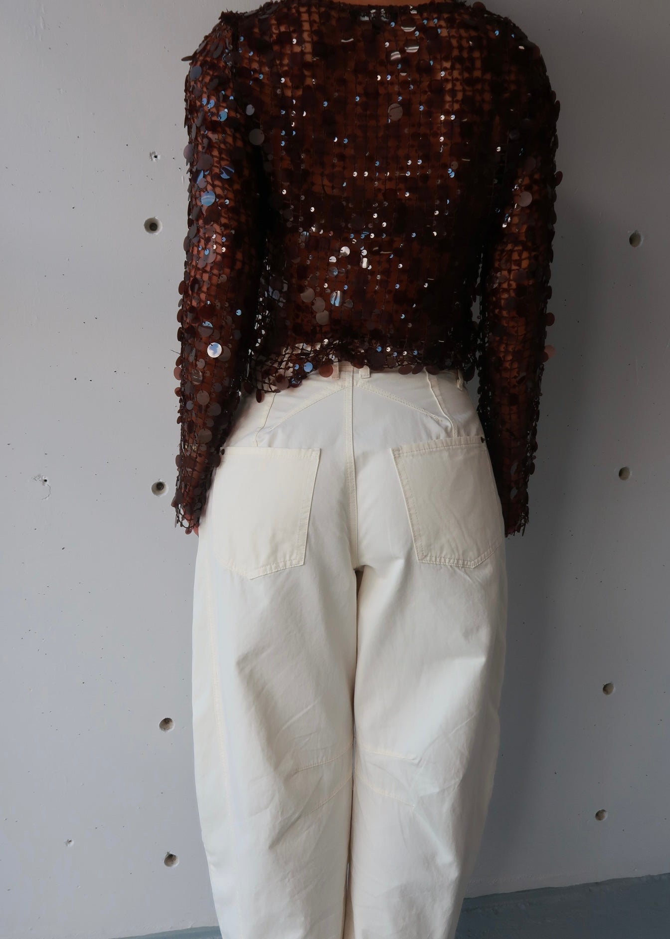 Yara Sequin Knit Top - Morena Lucía
