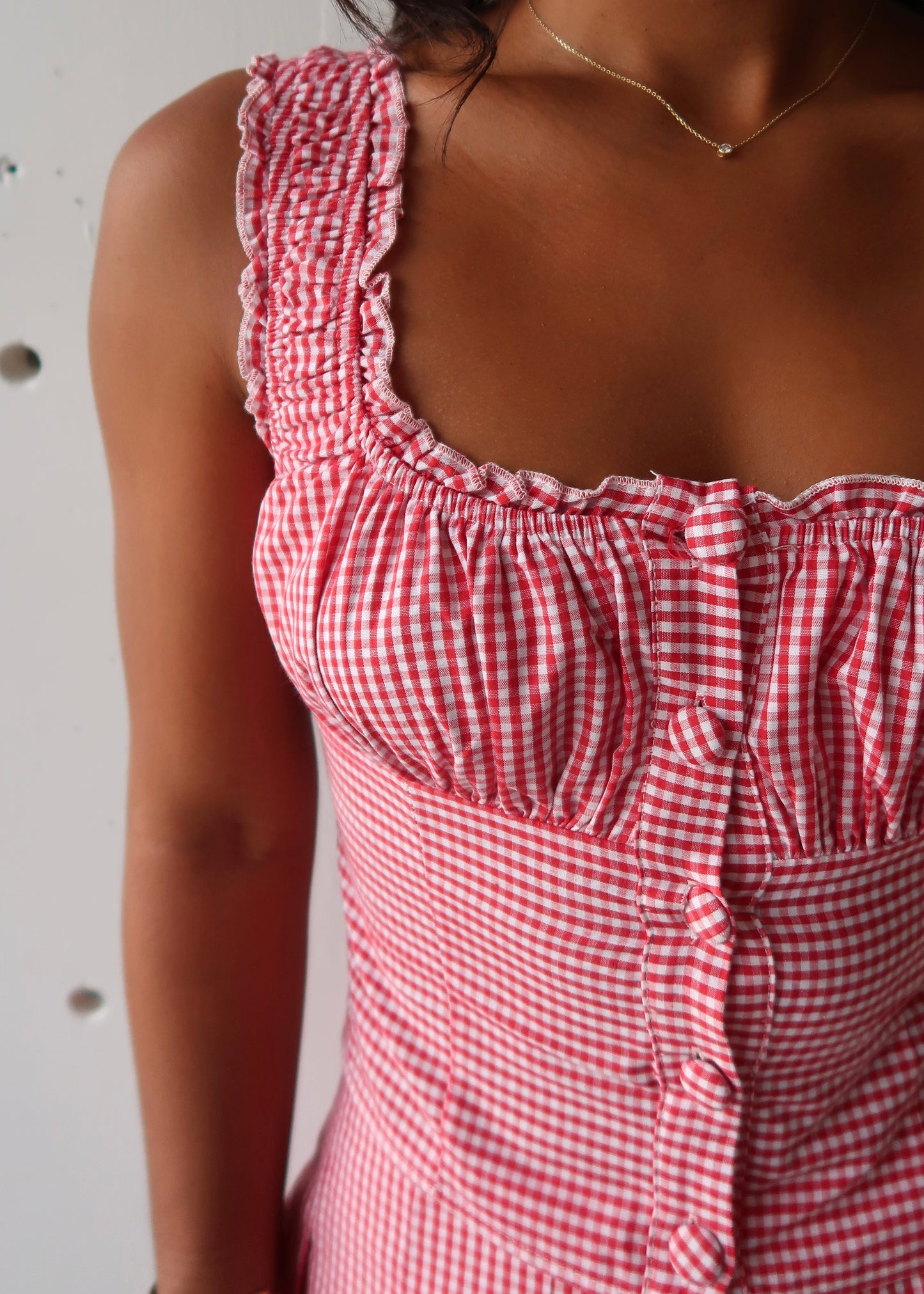 Melia Gingham Set