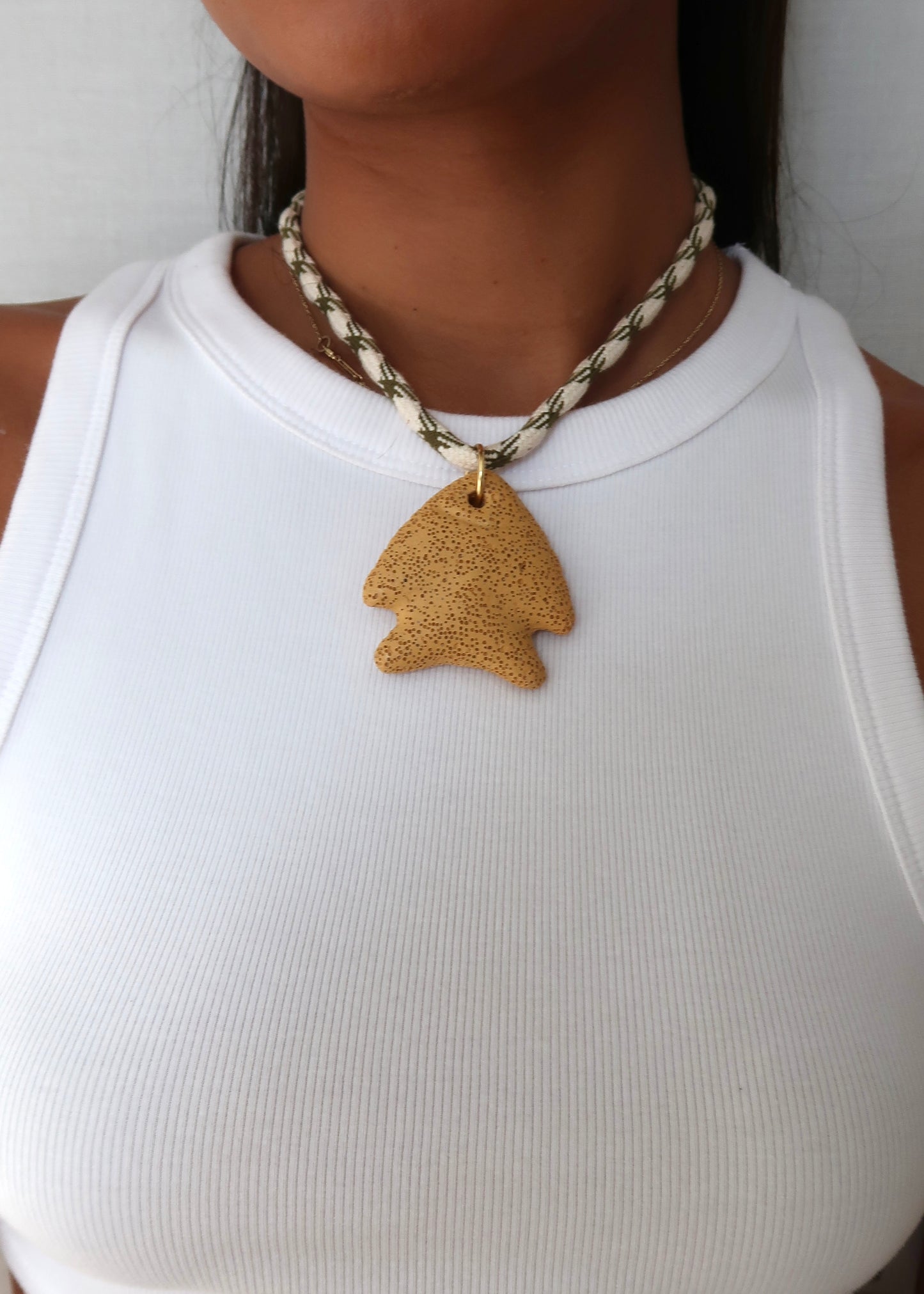 Fish Rope Necklace