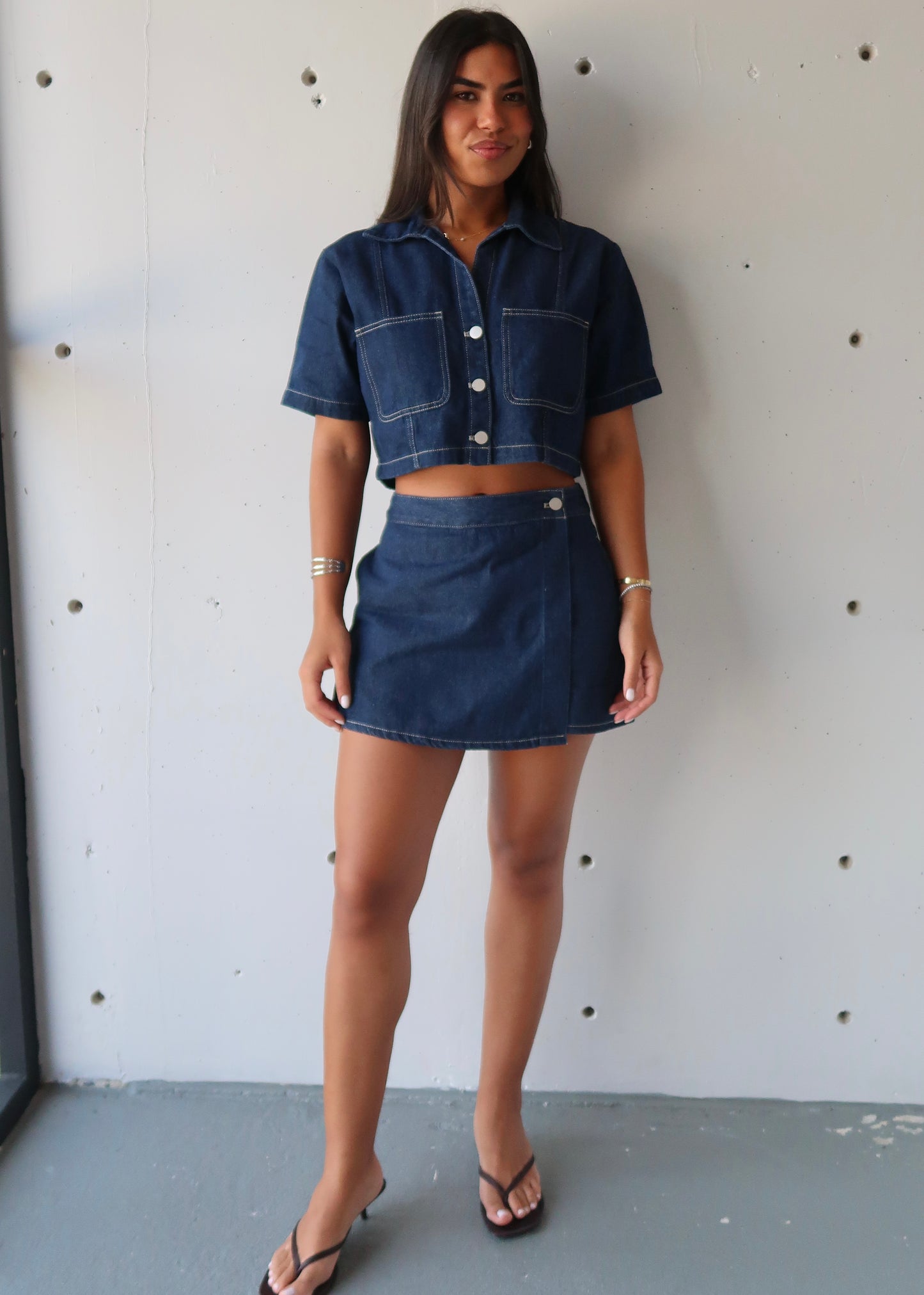 Lina Denim Set