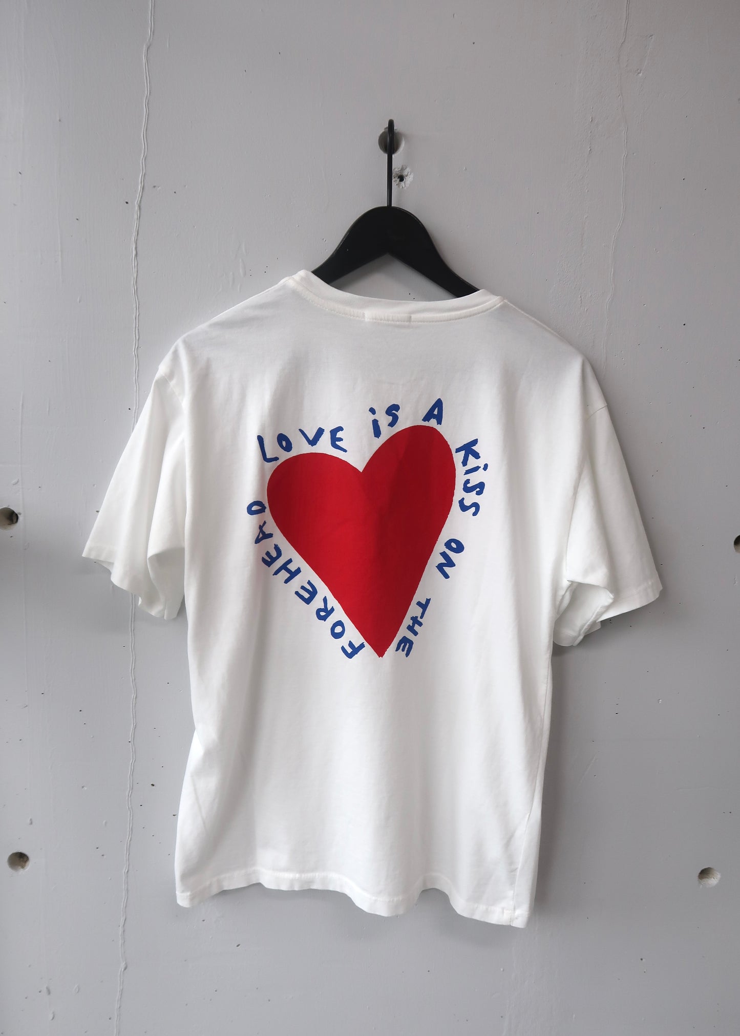 love is a kiss of the forehead t-shirt