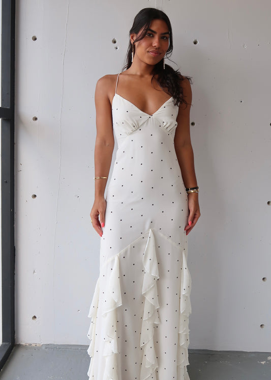 Sylvie Polka Dot Dress