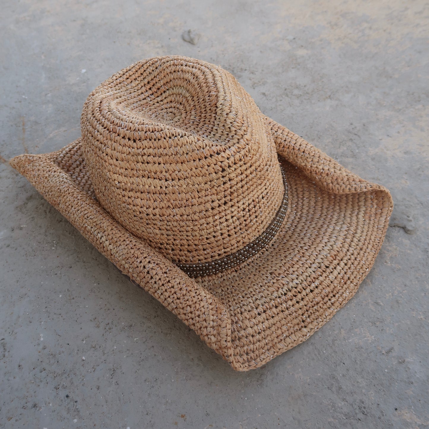 Cow boy Hat - Silver Mix - Morena Lucía