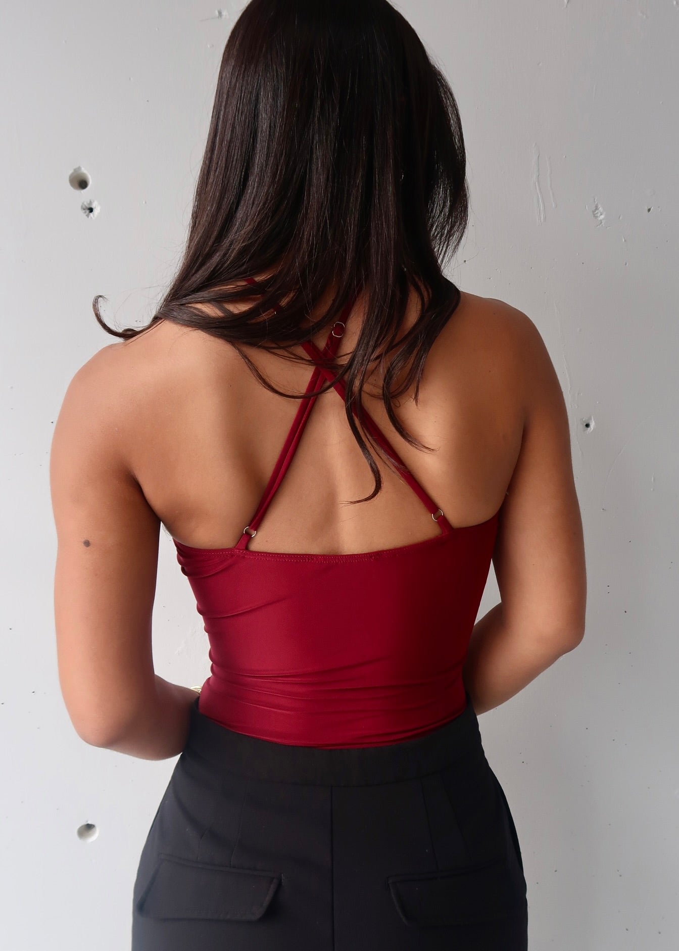 Midnight Top - Burgundy