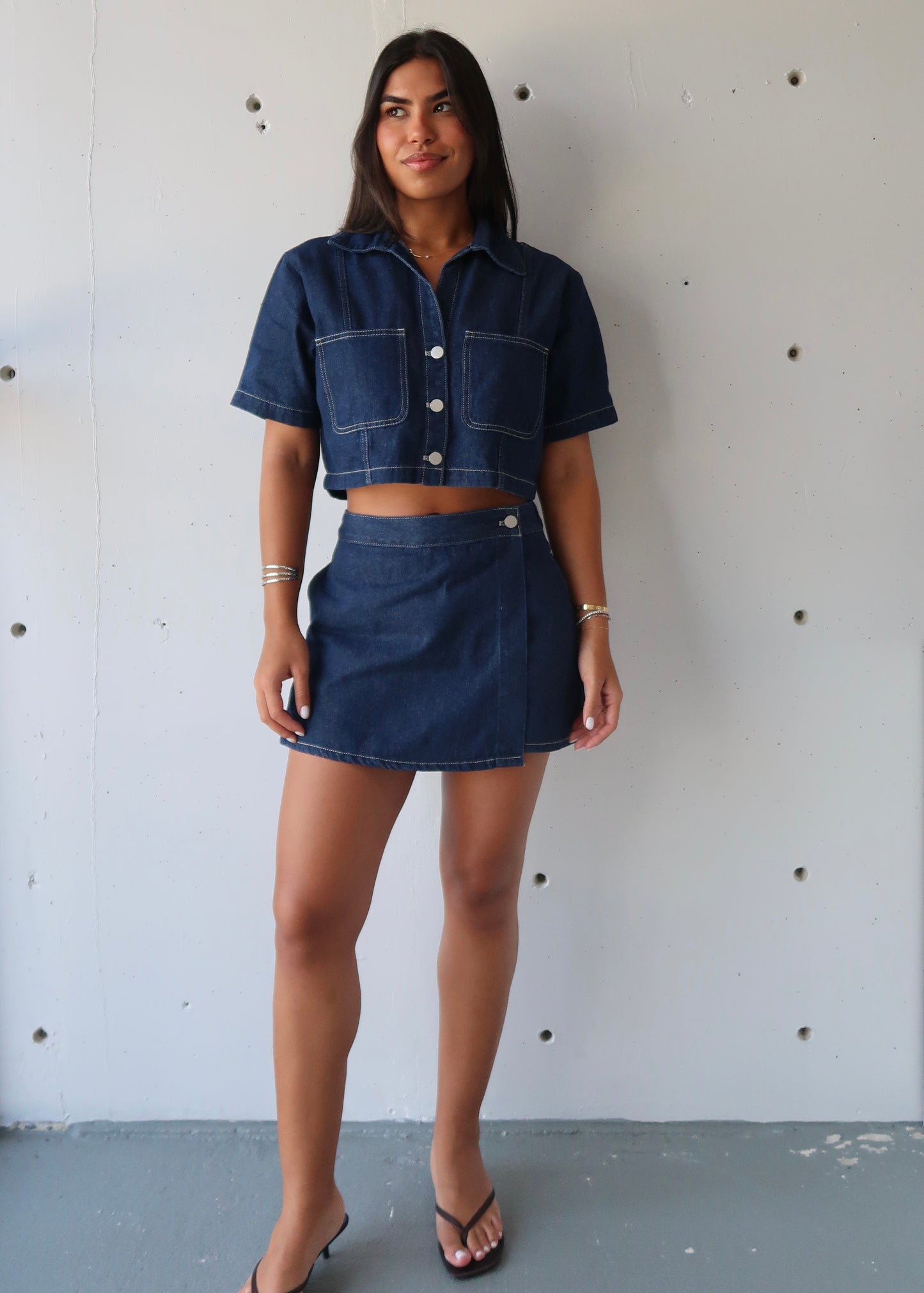 Lina Denim Set