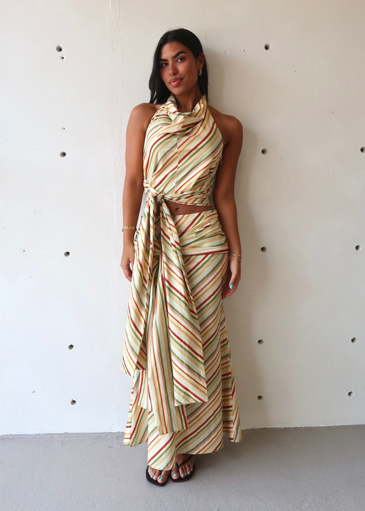 Palmé Knot Skirt - Morena Lucía