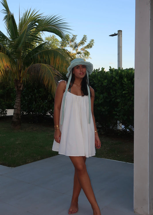 mariella dress - white