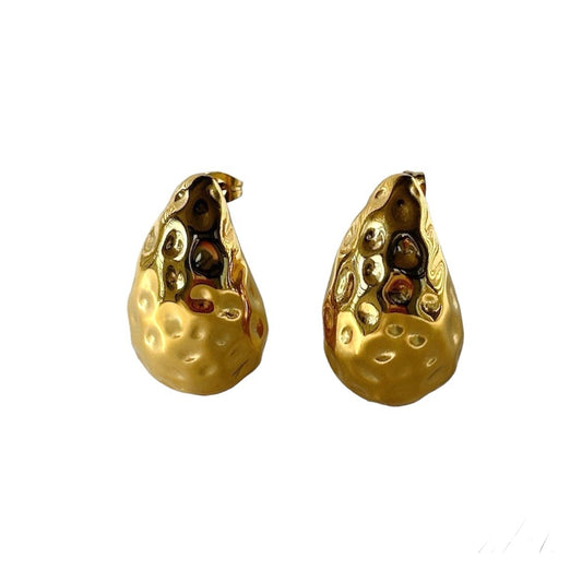 delia earrings - gold