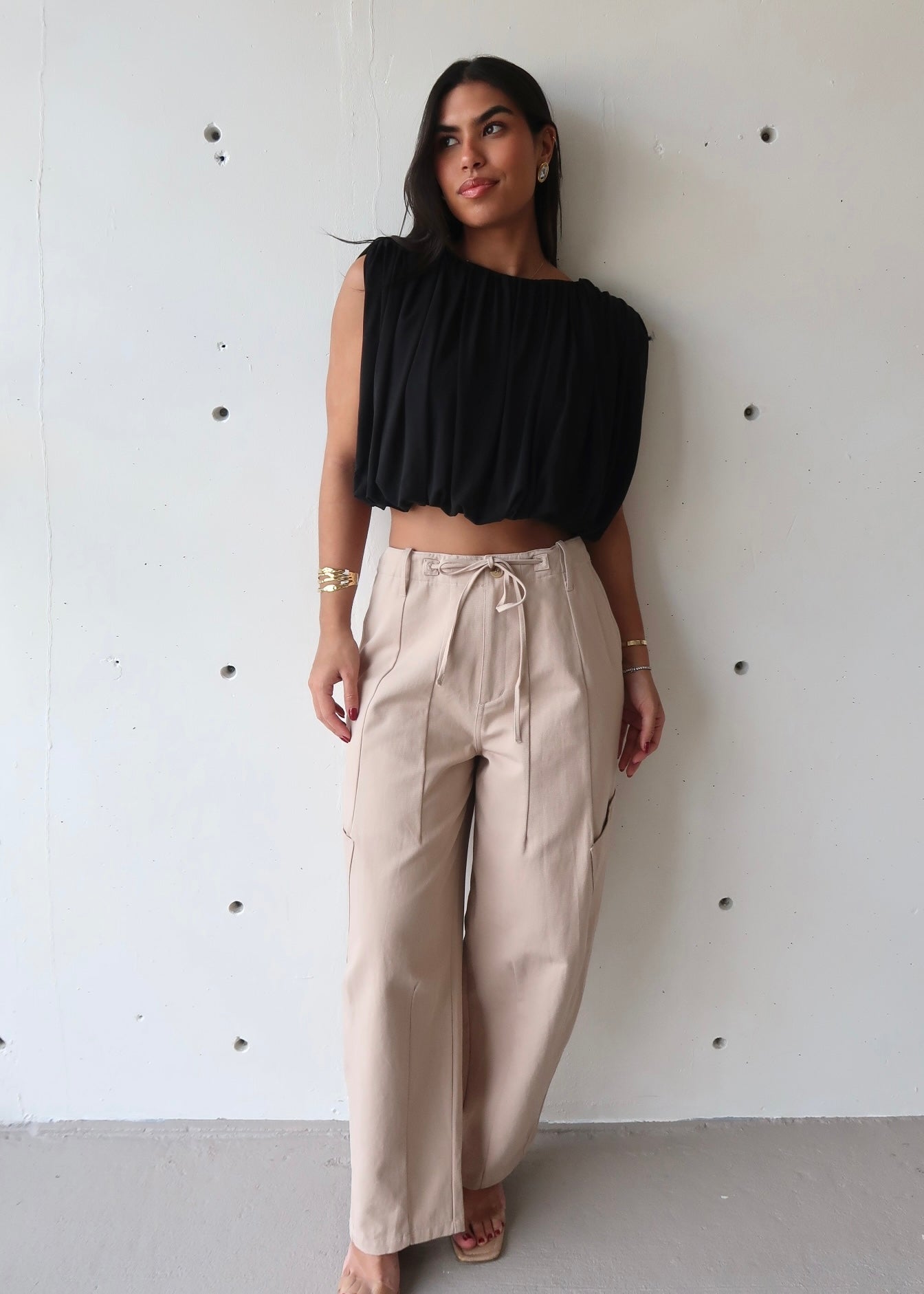 Victoria Top Black - Morena Lucía