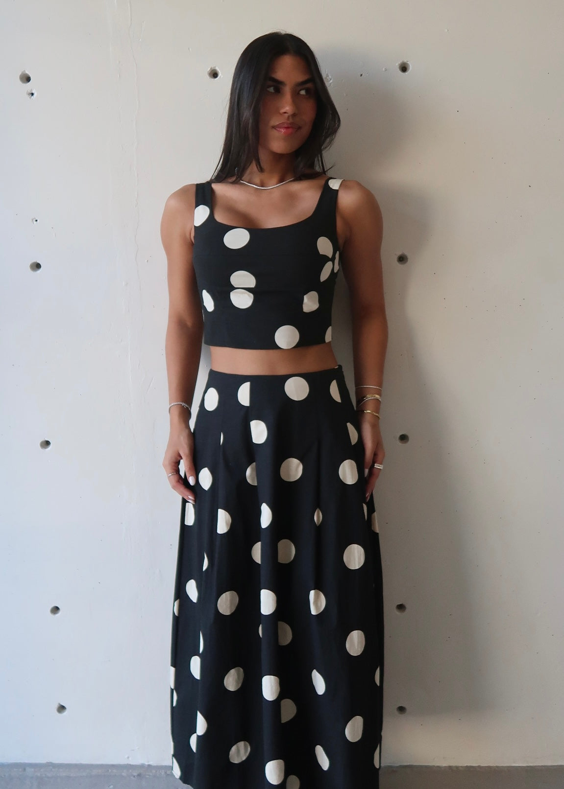 Dahlia Polka Dot Set