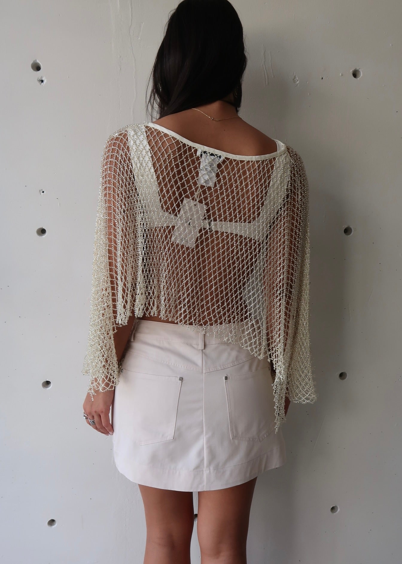 Celeste Crystal Poncho