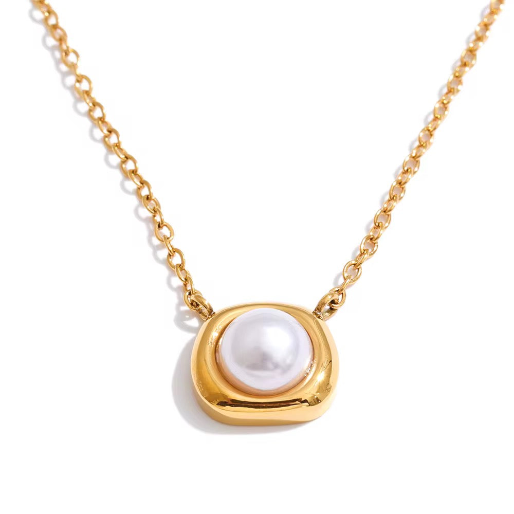 Alba Pearl Necklace - Morena Lucía