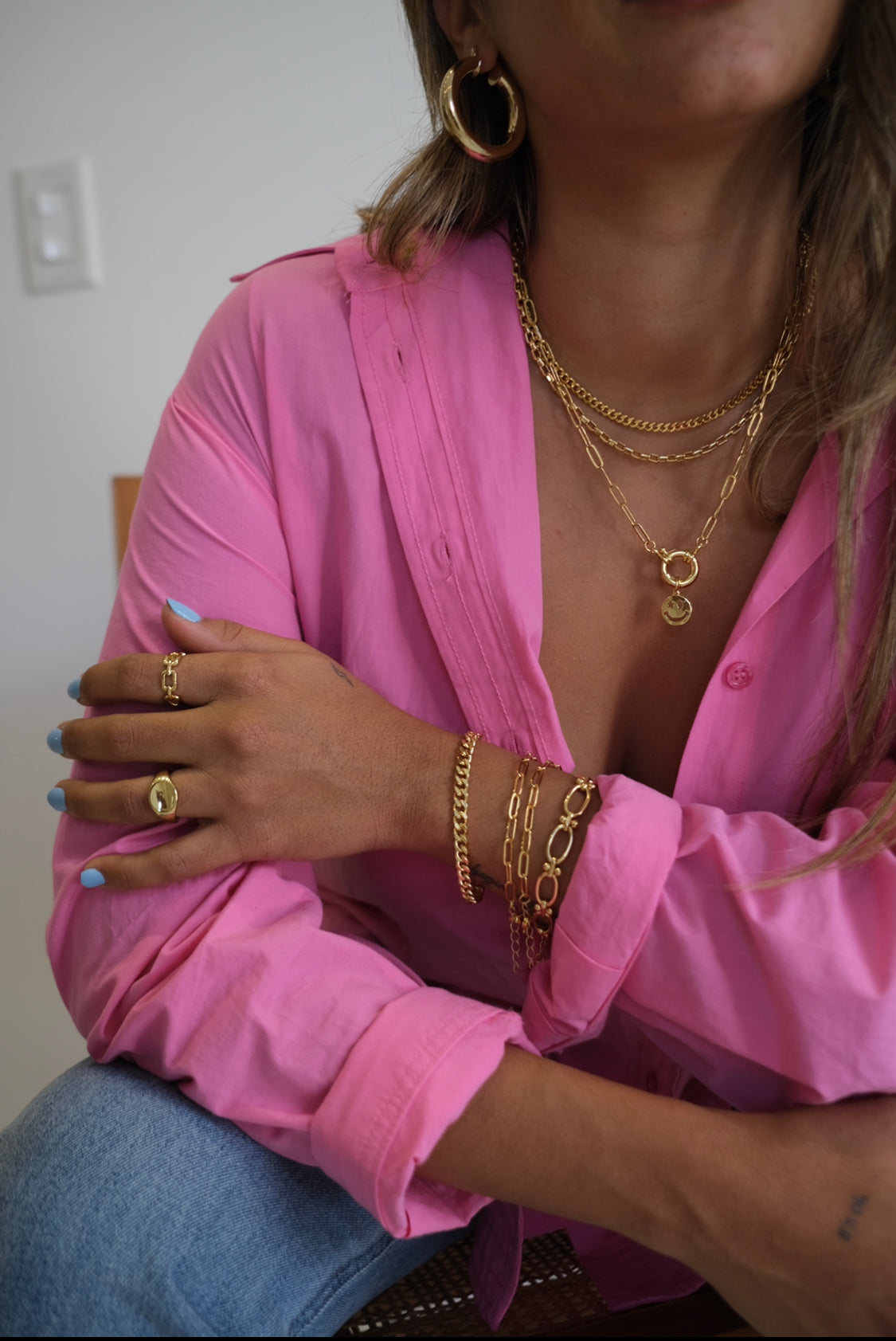 link cuban bracelet - Morena Lucía