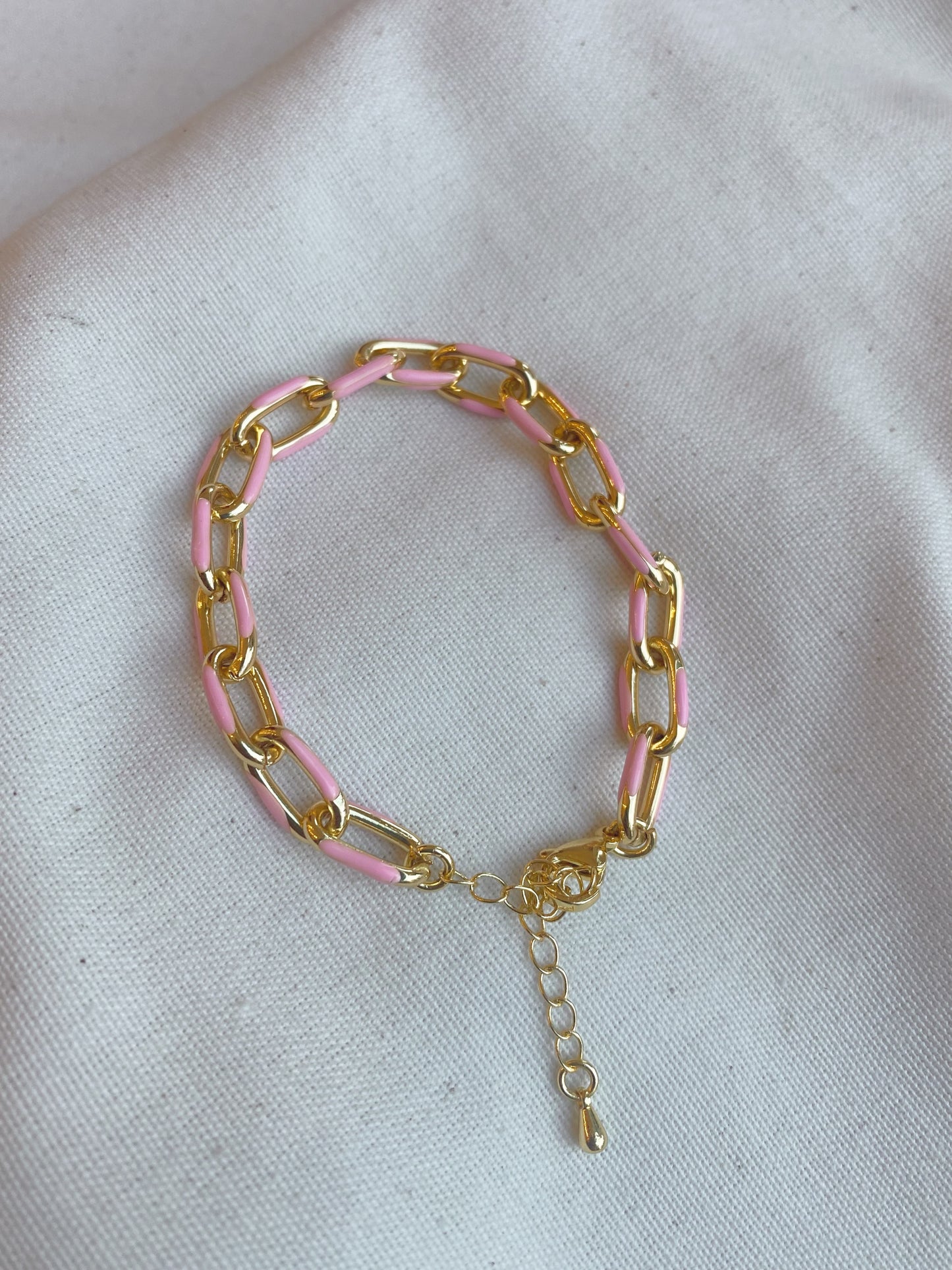 pinky link bracelet - Morena Lucía