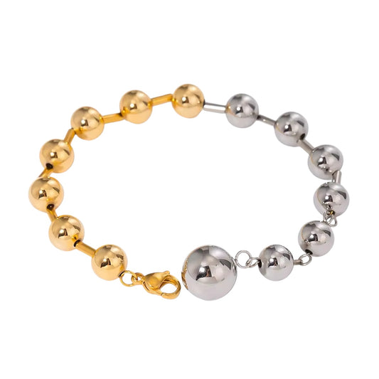 bubble two tones bracelet - Morena Lucía