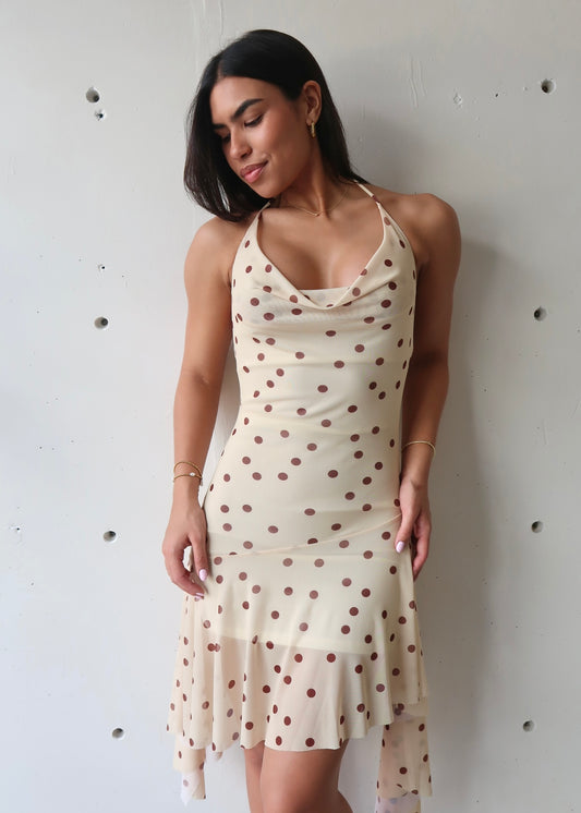 Kaia Polka Dot Dress