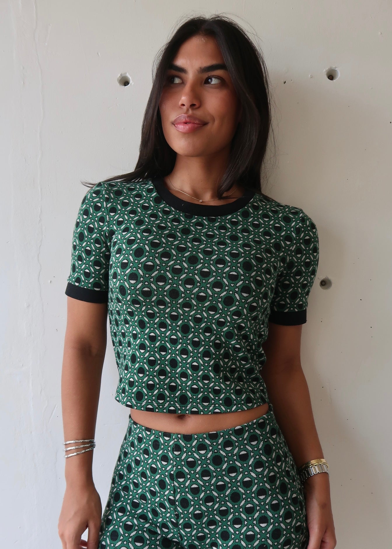 Knit Green Set