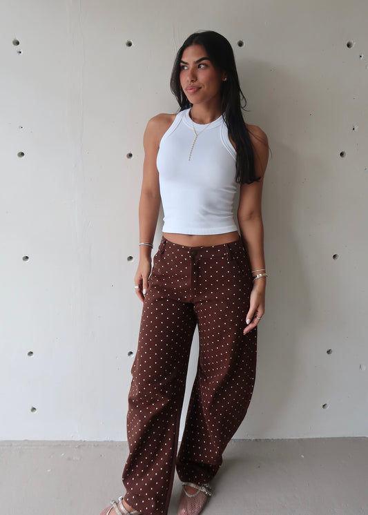 Eva Basic Top White - Morena Lucía