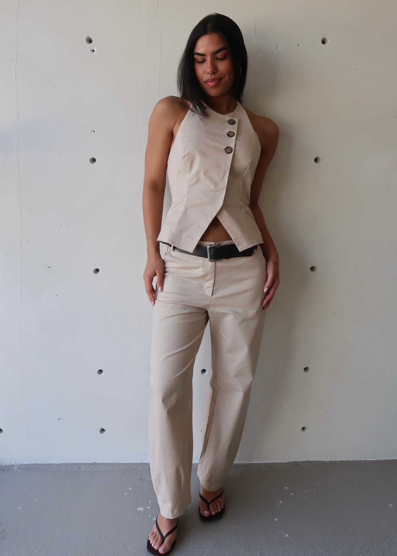 Colette Belted Set