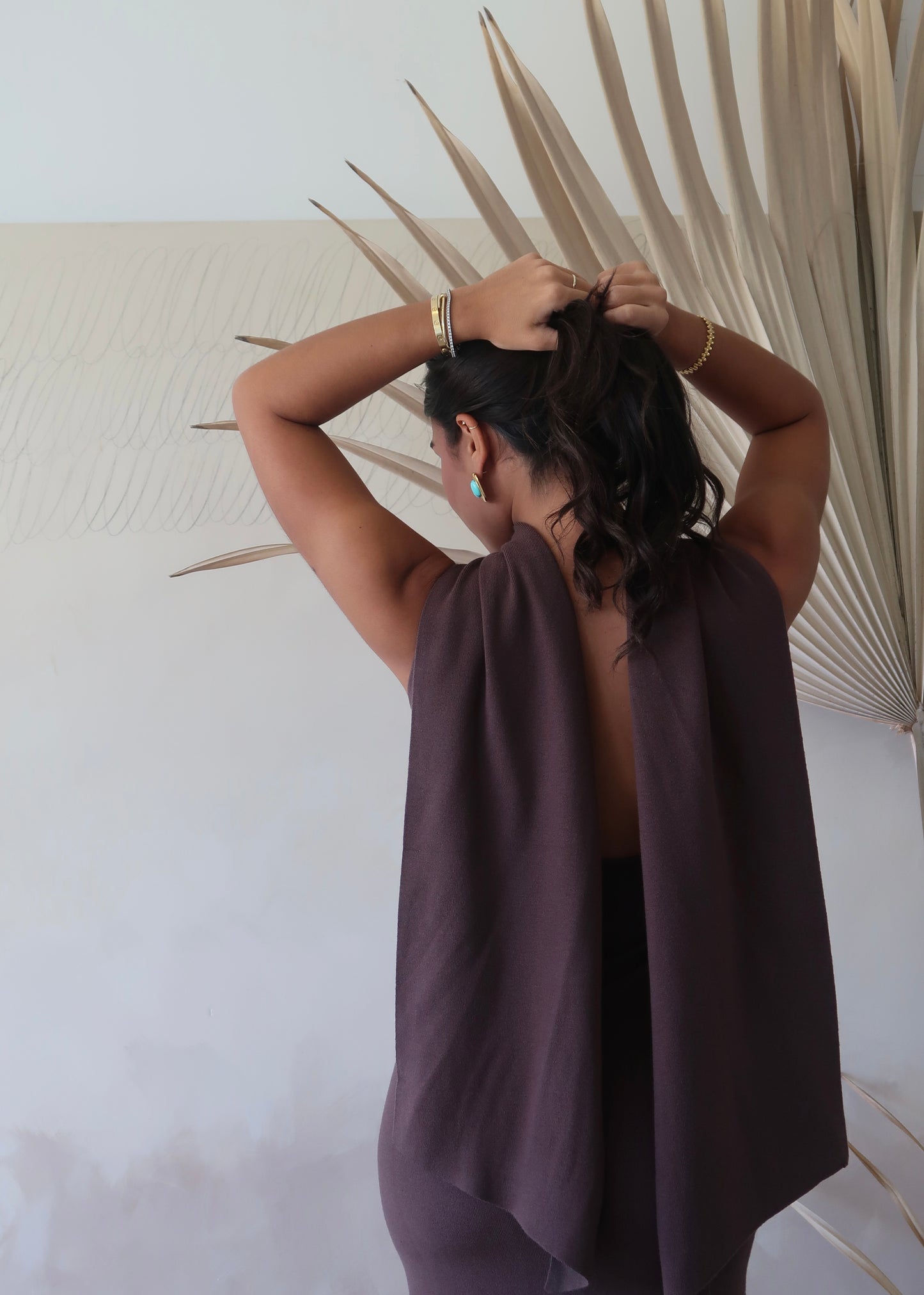 Diana Open Back Dress