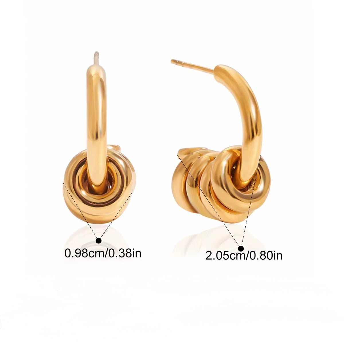 Amalie Earrings Gold