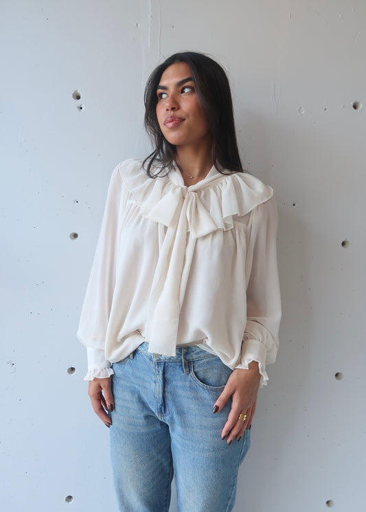 chloe chiffon shirt