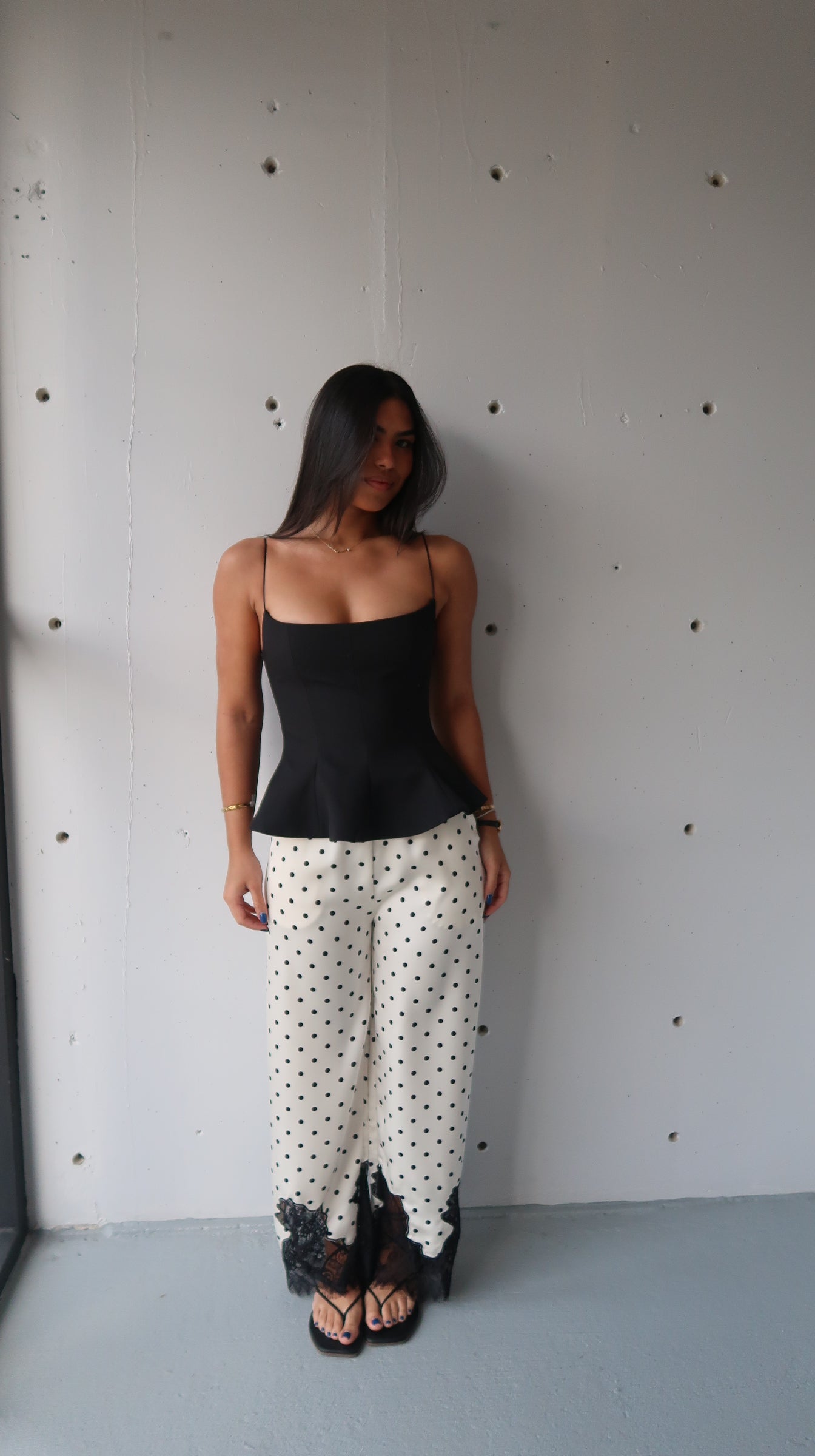 Mimi Polka Dot Pant - Morena Lucía