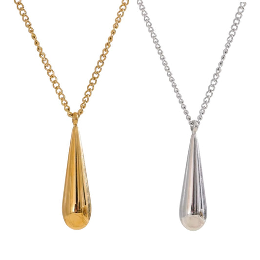 lyra pendant long necklace