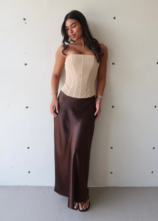 Celine Corset - Beige - Morena Lucía