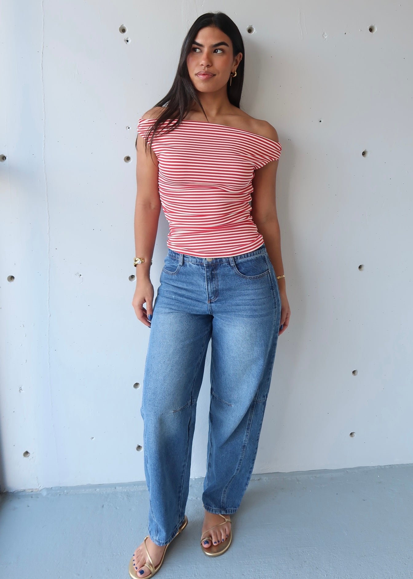Mónica Barrel Jean - Morena Lucía