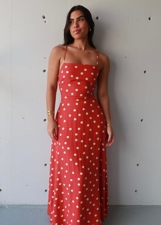 Stefania Polka Dot Dress
