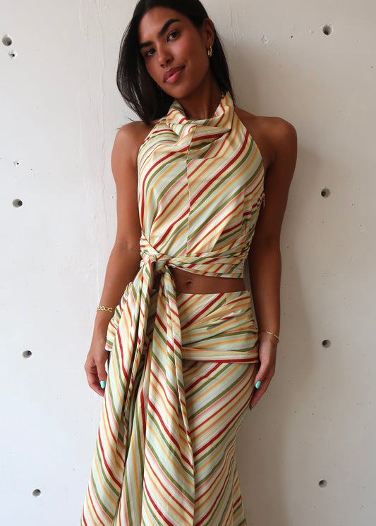 Palmé Knot Skirt - Morena Lucía
