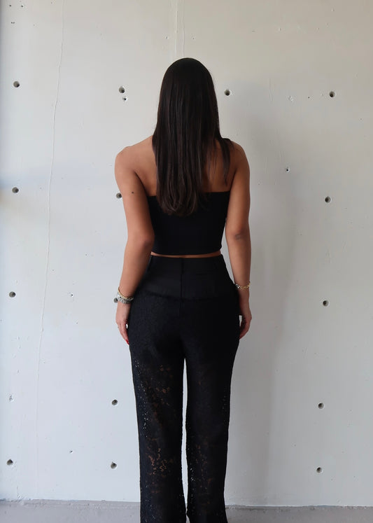 Anastasia Lace Pant - Morena Lucía