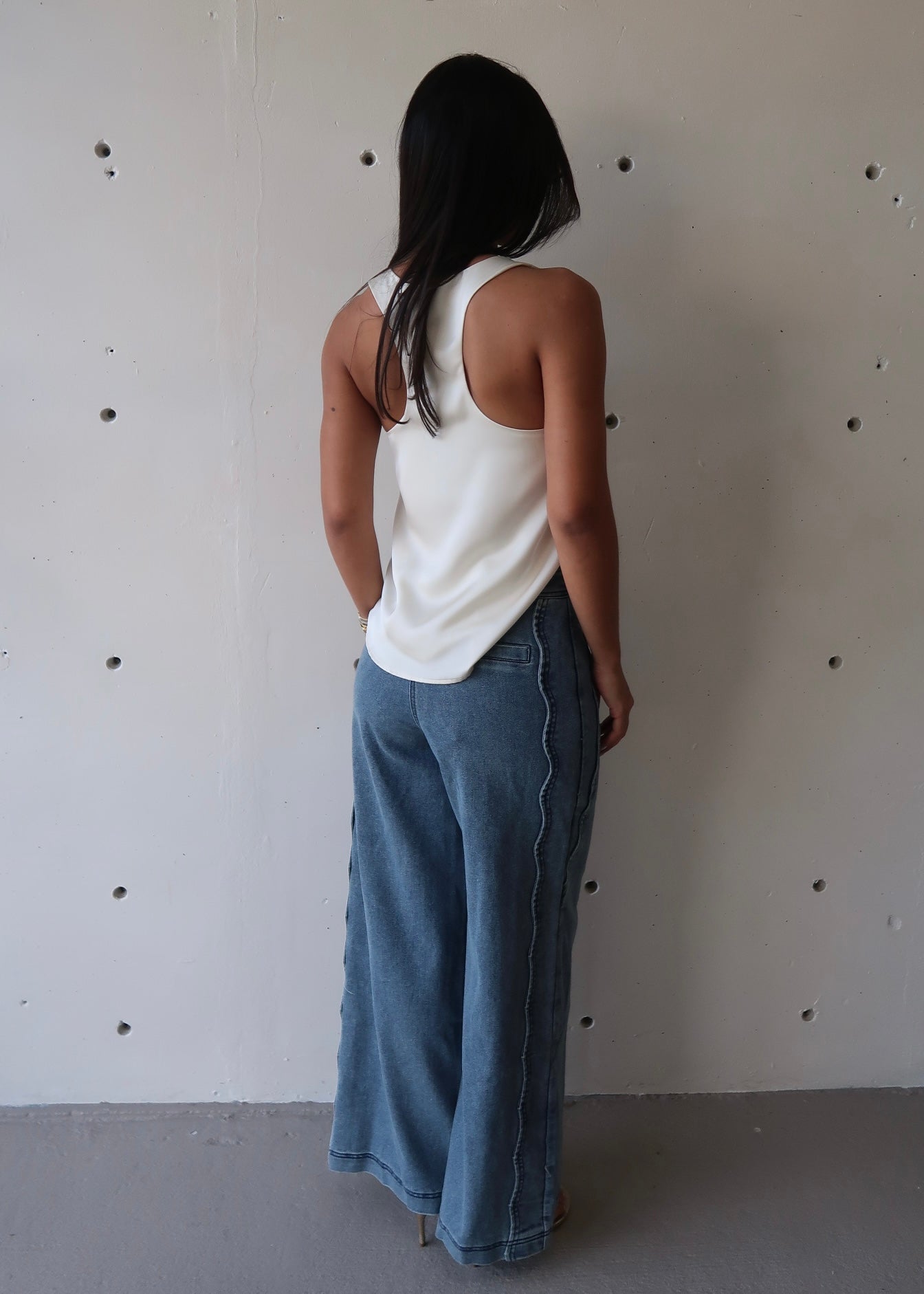 Aurelia Scallop Jean