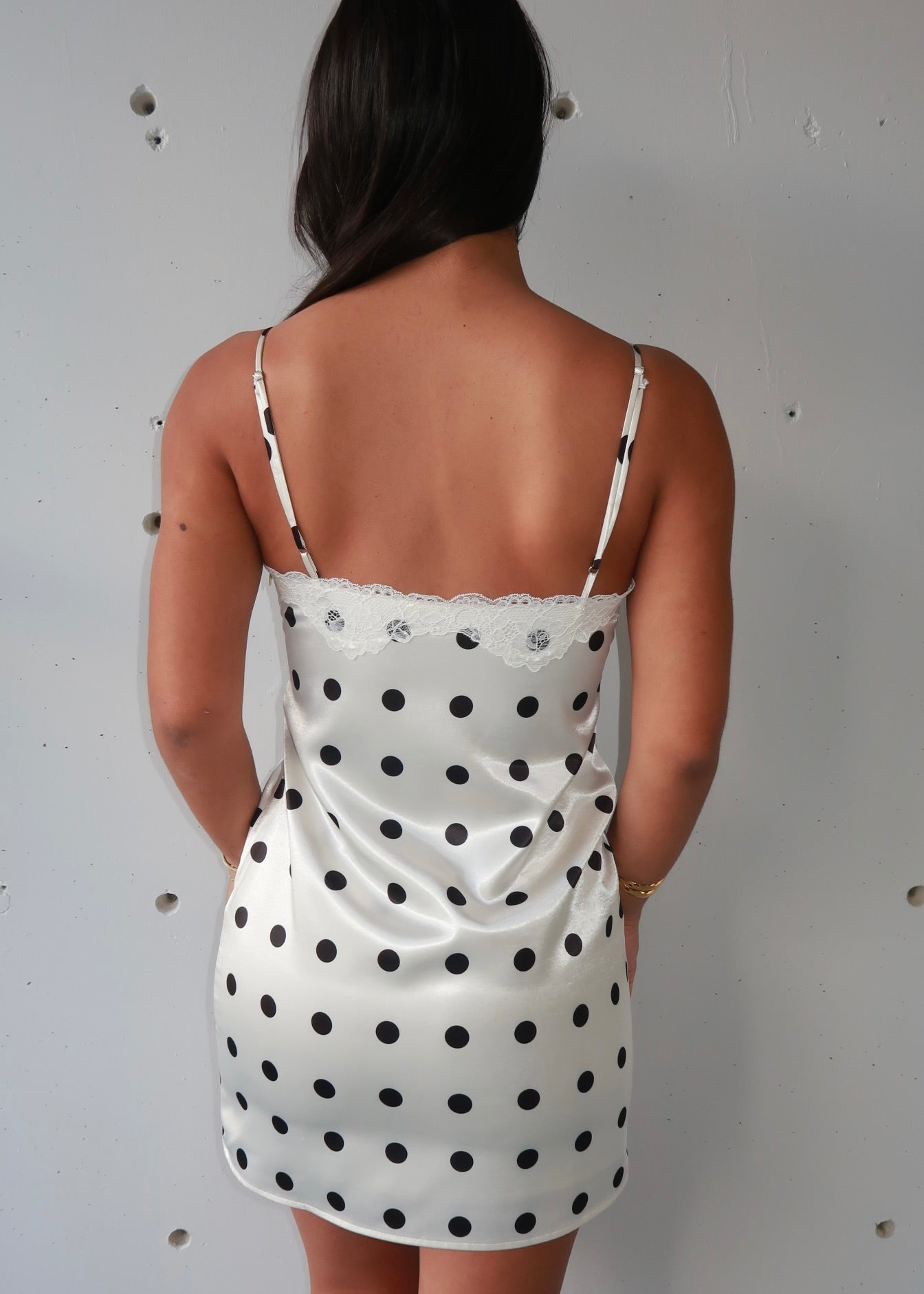 Merida Polka Dot Mini Dress - Morena Lucía