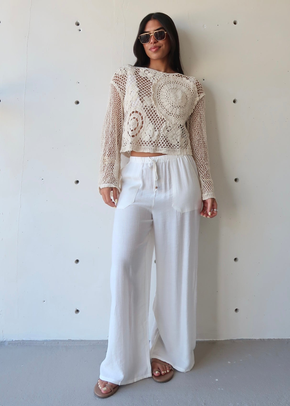 Kaia Crochet Top - Morena Lucía